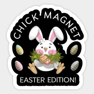 Chick Magnet Easter Edition Sticker